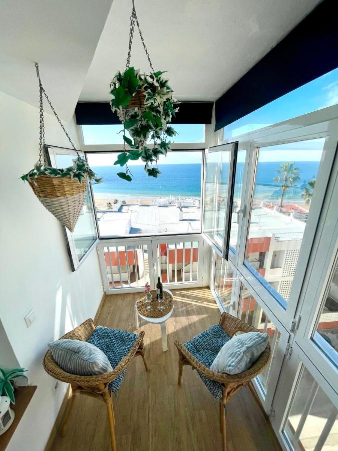 Gatu Casa Muse Junto A La Playa, Vista Al Mar, Aire Acc, Terraza, Wifi Y Chimenea " Preferente Mayores De 25 Anos Y Familias " エル・プエルト・デ・サンタ・マリア エクステリア 写真
